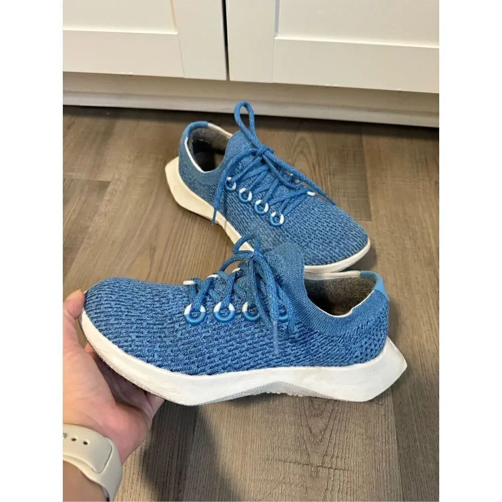 Allbirds Tree Dasher 2 Women's Size 9 Blue Comfort Running Sneakers Shoes